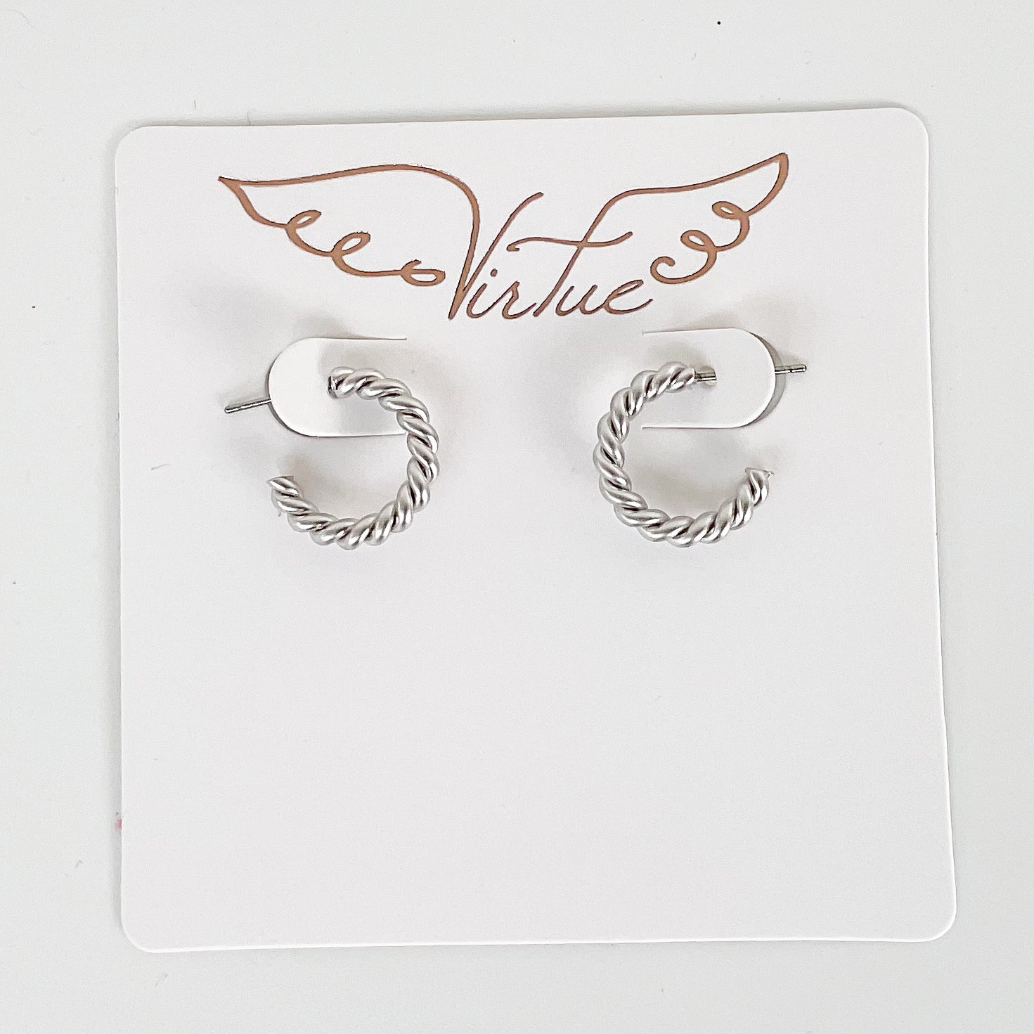 Twisted Rope Hoops