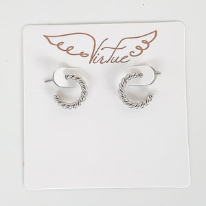 Twisted Rope Hoops