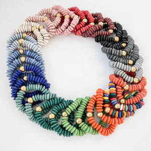 Clay Heishi Bracelets