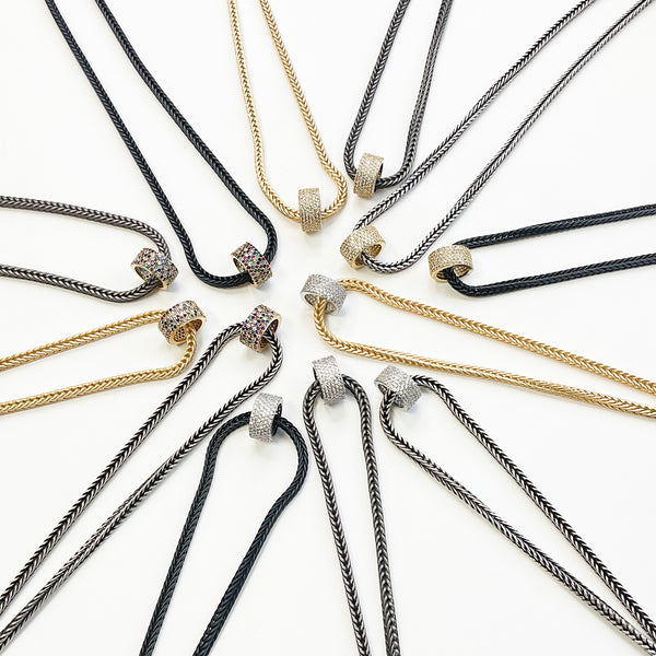 ETTEドレス TUBULAR NECKLACE Octagon Tube Chain Necklace | Zahava