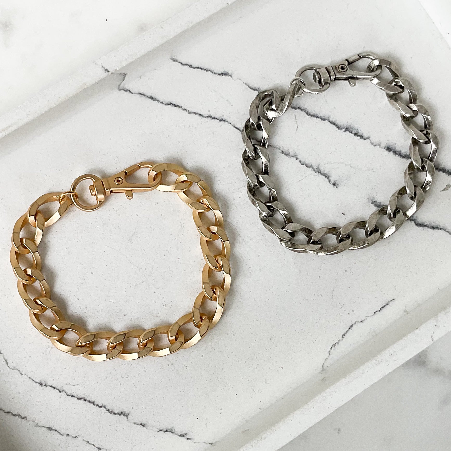 Large Curb Bracelet
