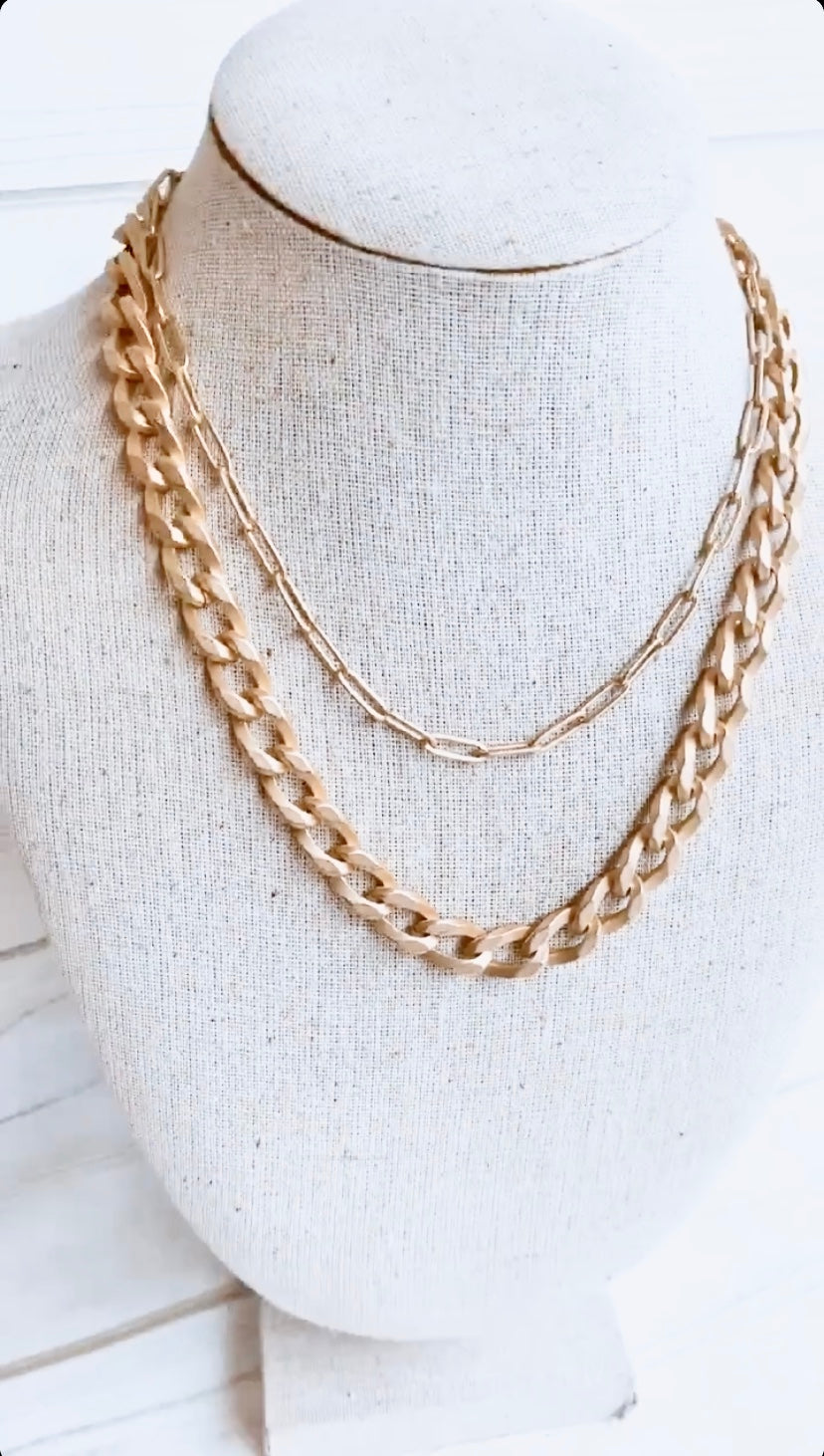 Large Curb Necklace