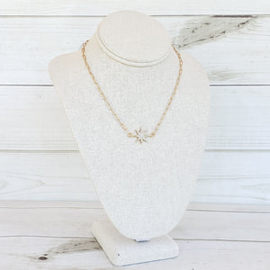 Starburst Necklace on Paperclip