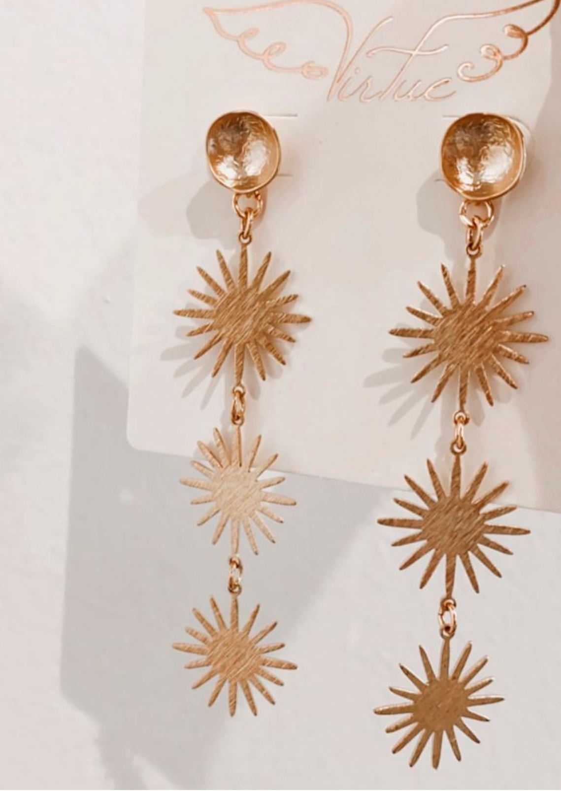 Sunburst earrings deals