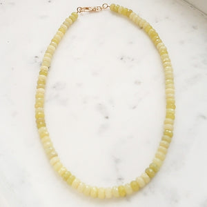 Gemstone Layering Necklace 18”