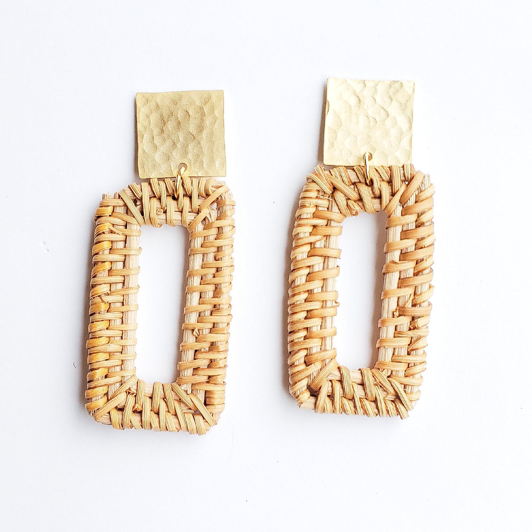 Square Post Wicker Rectangle