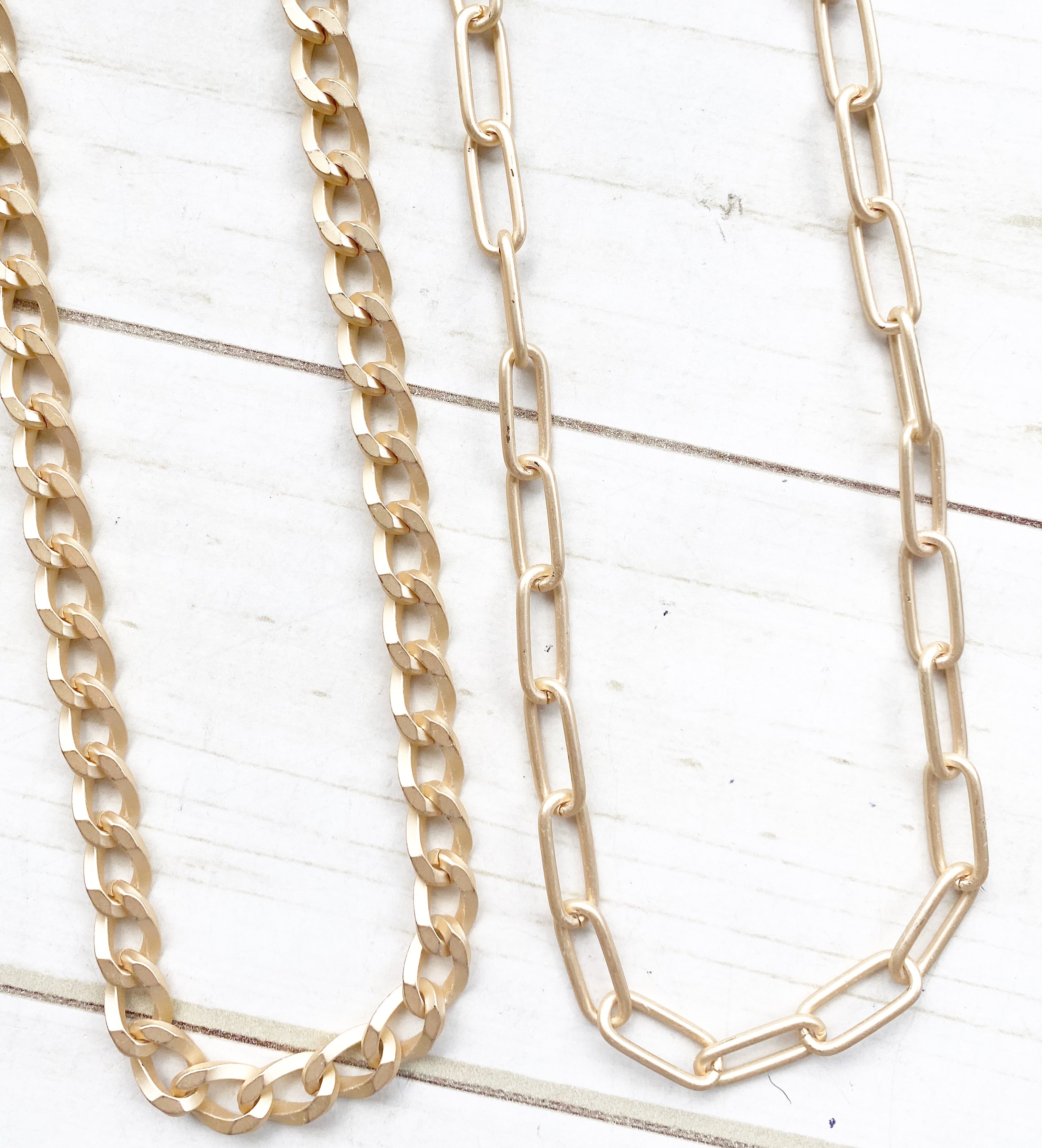 XL Paperclip Necklace 18”
