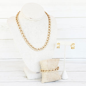 Small Chain Hoops