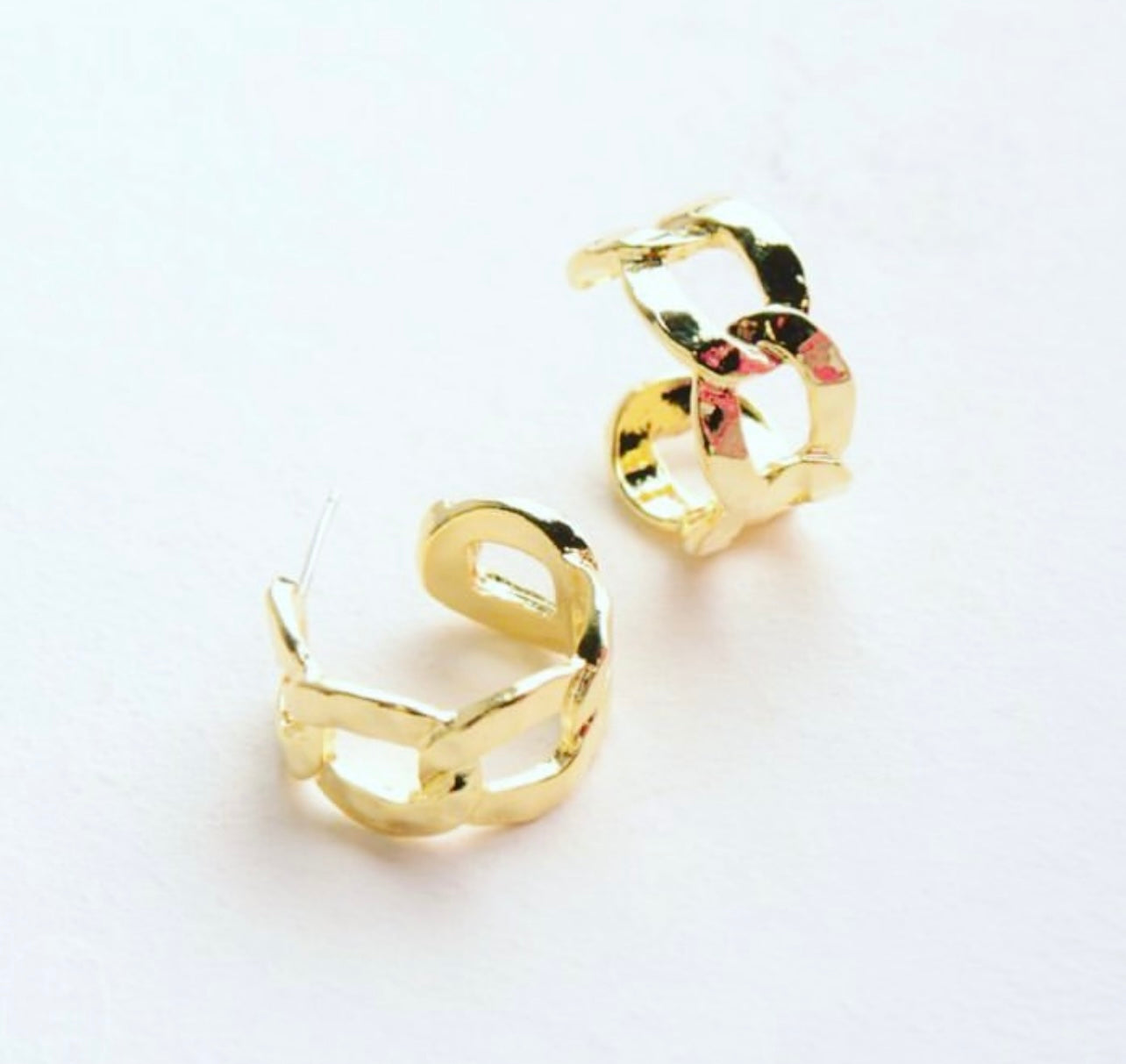Small Chain Hoops