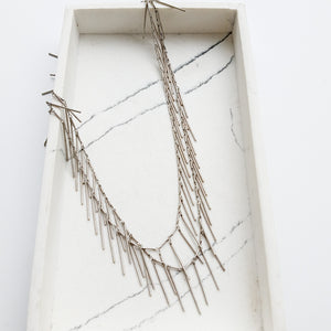 Double Spike Necklace